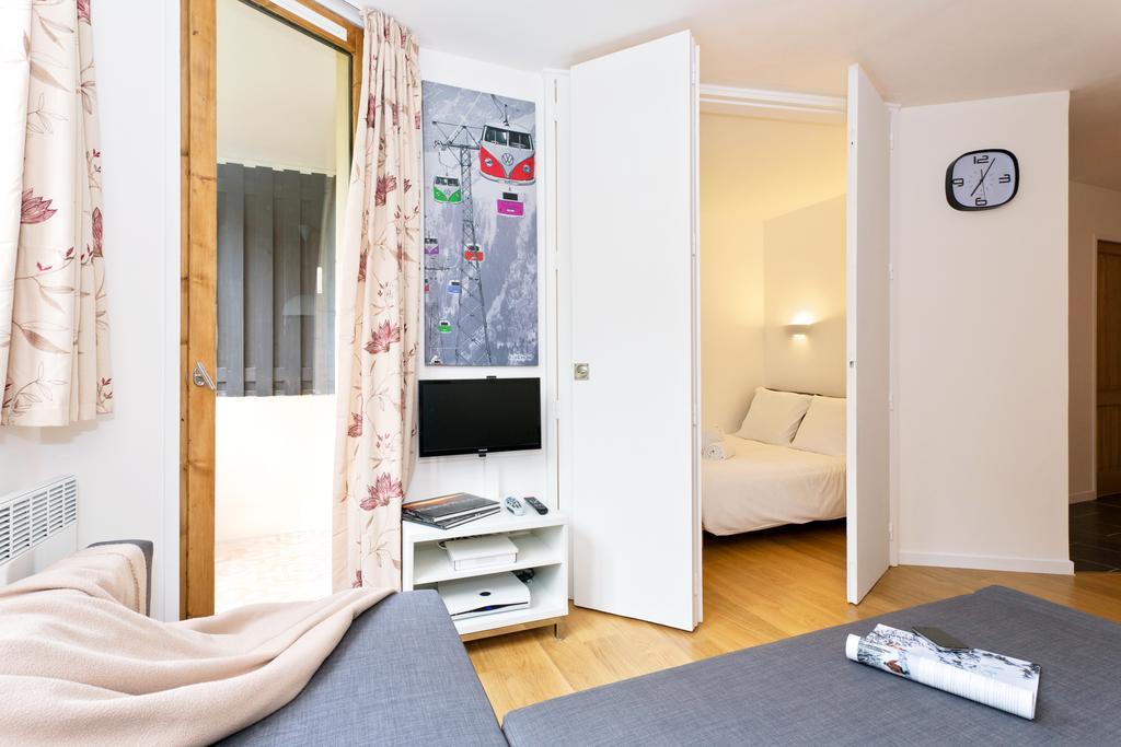 Apartment Chamois Blanc 2 Centre Chamonix Mont Blanc Номер фото