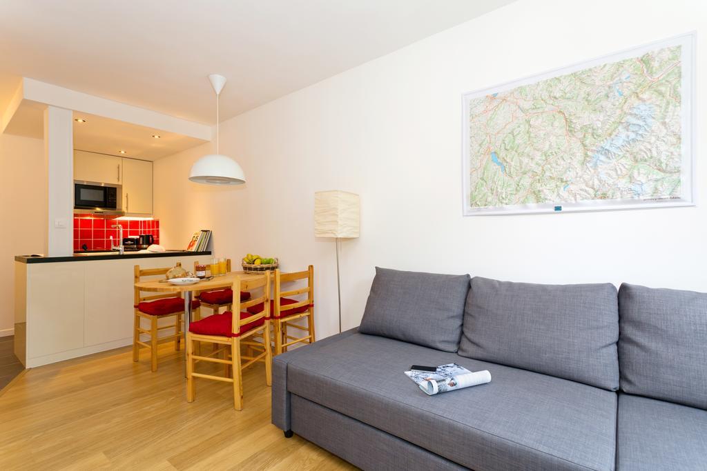 Apartment Chamois Blanc 2 Centre Chamonix Mont Blanc Номер фото
